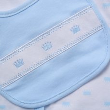 G11999NB: Baby Boys Crown 6 Piece Mesh Bag Gift Set (NB-6 Months)